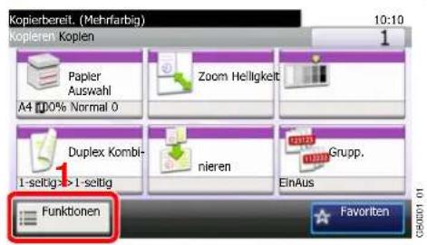 Triumph-Adler P-C2660 i MFP - Anzeige aufrufen. - 1