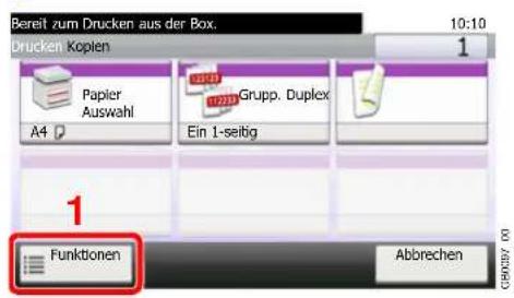Triumph-Adler P-C2660 i MFP - Anzeige aufrufen. - 1