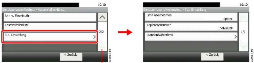 Triumph-Adler P-C2660 i MFP - Anzeige aufrufen. - 1