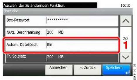 Triumph-Adler P-C2660 i MFP - Anwender-Box bearbeiten. - 10