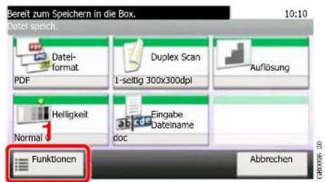 Triumph-Adler P-C2660 i MFP - Anzeige aufrufen. - 1