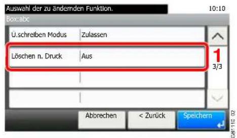 Triumph-Adler P-C2660 i MFP - Anwender-Box bearbeiten. - 14