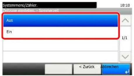 Triumph-Adler P-4030i MFP - Einstellungen vornehmen. - 2