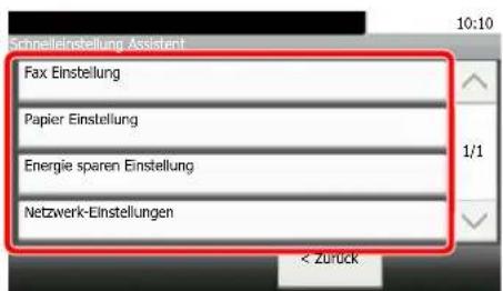 Triumph-Adler P-4035i MFP - Funktion wählen. - 1