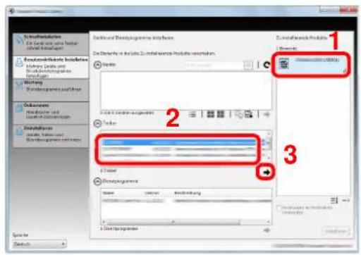 Triumph-Adler P-4035i MFP - Installieren mit [Benutzerdefinierte Installation]. - 6