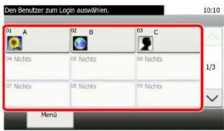 Triumph-Adler P-4035i MFP - Einfacher Login - 1
