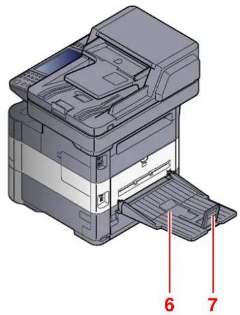 Triumph-Adler P-5035i MFP - Anschlüsse/Geräteinneres - 7