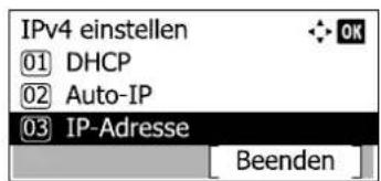 Triumph-Adler P-4030 MFP - Bei Verwendung einer festen IP-Adresse - 5