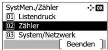 Triumph-Adler P-4030 MFP - Anzeige aufrufen. - 2