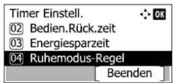 Triumph-Adler P-4030 MFP - Anzeige aufrufen. - 6
