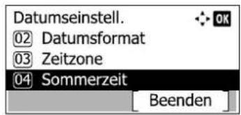Triumph-Adler P-4030 MFP - Einstellungen konfigurieren. - 3