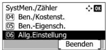 Triumph-Adler P-4030 MFP - Anzeige aufrufen. - 2