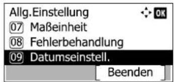 Triumph-Adler P-4030 MFP - Anzeige aufrufen. - 4