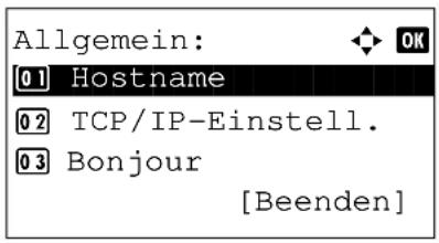 Triumph-Adler P-3520 MFP - Bonjour Einstellung - 5