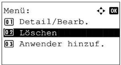 Triumph-Adler P-3520 MFP - Benutzer-Informationen ändern - 2