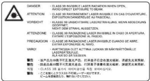 Triumph-Adler P-3520 MFP - Lasersicherheit (Europa) - 1