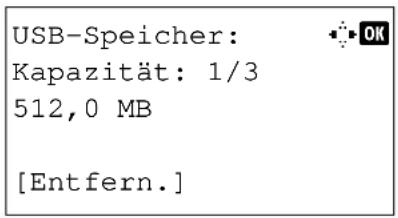 Triumph-Adler P-3025 MFP - USB-Speicher verwalten - 2