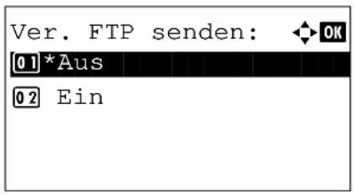 Triumph-Adler P-3025 MFP - Verschlüsselt in FTP senden - 2