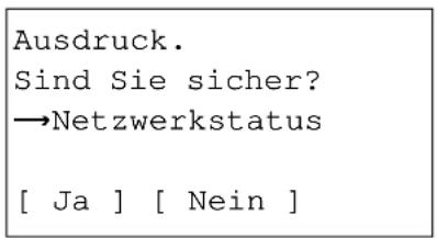 Triumph-Adler P-3020 MFP - Netzwerkstatusseite - 5