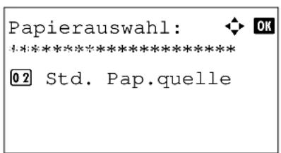 Triumph-Adler P-3020 MFP - Papierauswahl - 3