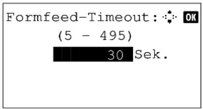 Triumph-Adler P-3020 MFP - Formfeed-Timeout - 3