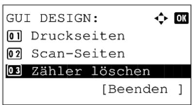 Triumph-Adler P-3020 MFP - Abrechnung von Einzelaufträgen/Zähler zurücksetzen - 9