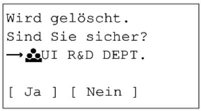 Triumph-Adler P-3020 MFP - Konto löschen - 1