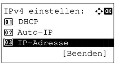Triumph-Adler P-3020 MFP - TCP/IP (IPv4) Einstellungen - 12