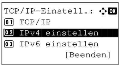 Triumph-Adler P-3020 MFP - DHCP Einstellungen - 6