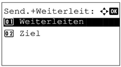 Triumph-Adler P-3020 MFP - Ziel festlegen - 1
