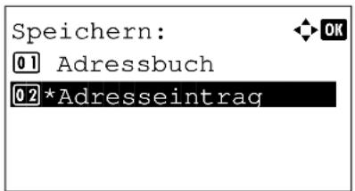Triumph-Adler P-3020 MFP - Ziel eingeben - 3