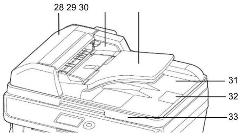 Triumph-Adler P-3020 MFP - Vorlageneinzug - 1