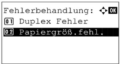 Triumph-Adler P-3020 MFP - Fehler Papiergröße - 5