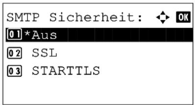 Triumph-Adler P-3020 MFP - SMTP Sicherheit - 6