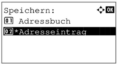Triumph-Adler P-3020 MFP - Ziel eingeben - 3