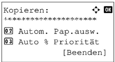 Triumph-Adler P-3020 MFP - Papierauswahl - 2