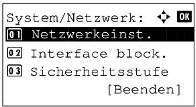 Triumph-Adler P-3020 MFP - Optionales Netzwerk - 3