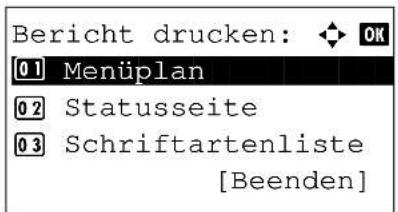 Triumph-Adler P-3020 MFP - Optionaler Netzwerkstatus - 3