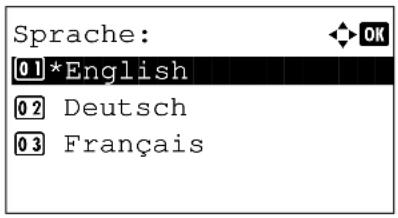 Triumph-Adler P-3525 MFP - Sprache ändern - 3