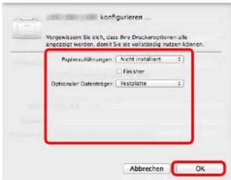 Triumph-Adler DCC 2970 - Installation des Druckertreibers unter Macintosh - 5