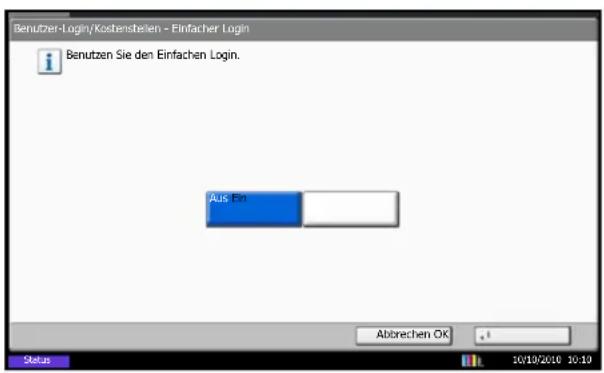 Triumph-Adler DCC 2970 - Einfacher Login - 1