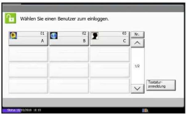 Triumph-Adler DCC 2970 - Einfacher Login - 1
