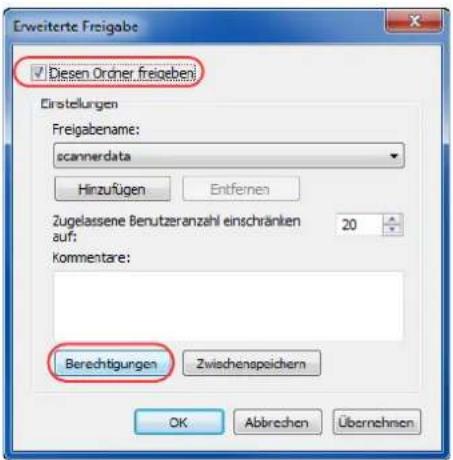 Triumph-Adler DCC 2970 - Freigegebenes Verzeichnis anlegen - 3