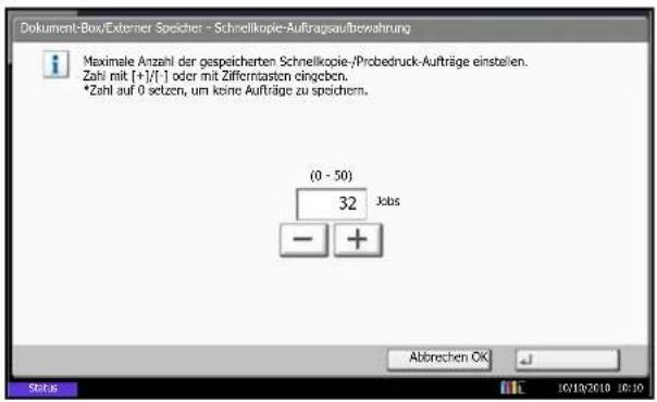 Triumph-Adler DCC 2965 - Schnellkopie-Auftragsaufbewahrung - 1