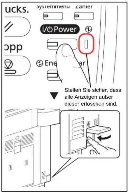 Triumph-Adler DCC 2965 - Netzwerkkabel (Option) anschließen - 1