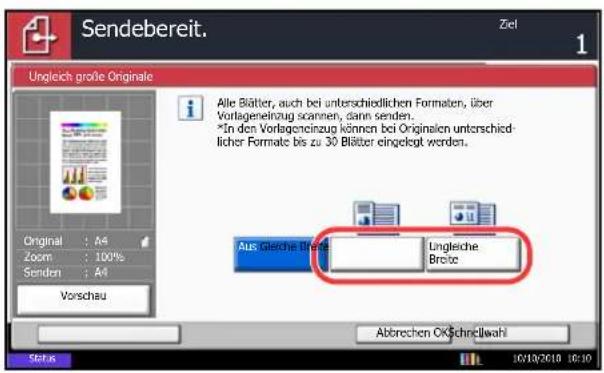 Triumph-Adler DCC 2965 - Originale unterschiedlicher Breite - 9