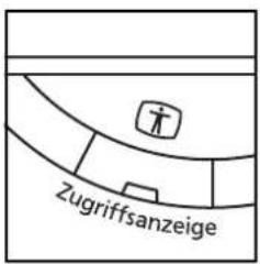Triumph-Adler DCC 2965 - Zugriffsanzeige (Schriftgröße der Anzeige vergrößern) - 1