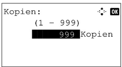 Triumph-Adler DC 6240L - Kopienzahl - 3