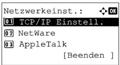 Triumph-Adler DC 6240L - DHCP Einstellungen - 12