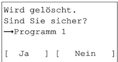 Triumph-Adler DC 6240L - Programme ändern oder löschen - 3